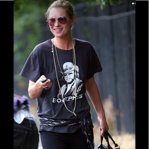 M “Bocephus” Hank Williams Single Stitch Original Vintage 1985 Concert T-shirt